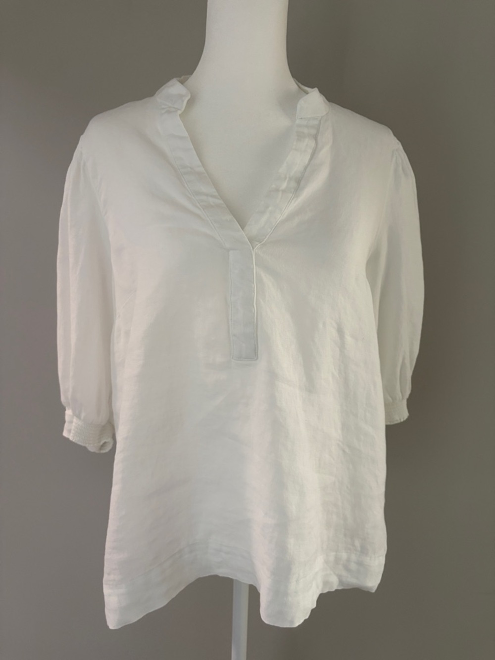 Lilly Pulitzer Maleigh Linen Top -White